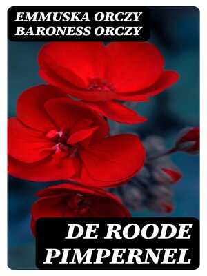 cover image of De Roode Pimpernel